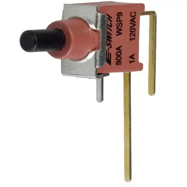 800AWSP9M7RE (SWITCH PUSH SPST-NO 0.4VA 20V)