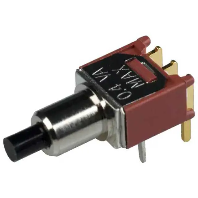 800SP8B7M6RE (SWITCH PUSH SPDT 0.4VA 20V)