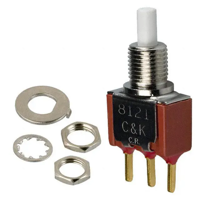 8121SHCGE (SWITCH PUSHBUTTON SPDT 1A 120V)