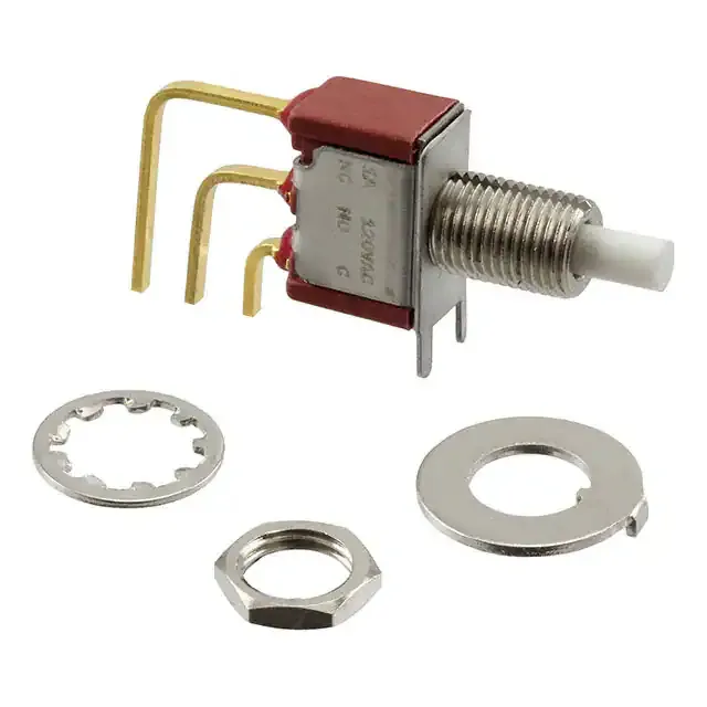 8121SYAV2GE (SWITCH PUSHBUTTON SPDT 1A 120V)
