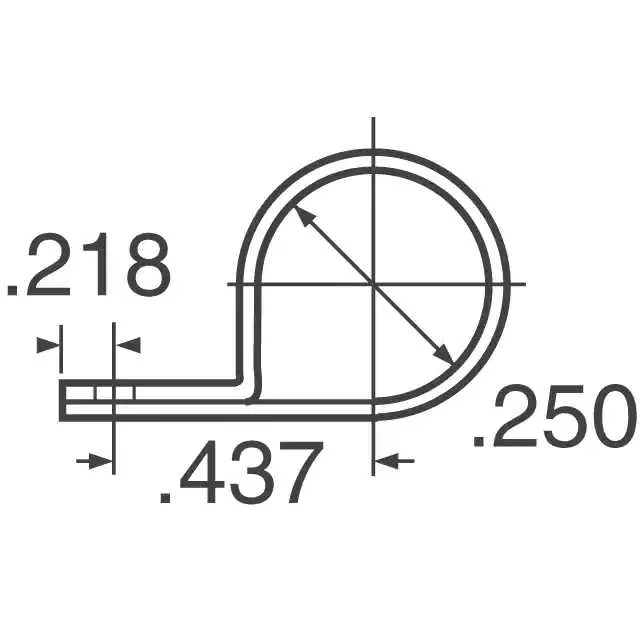 8122 (CBL CLAMP P-TYPE FASTENER)