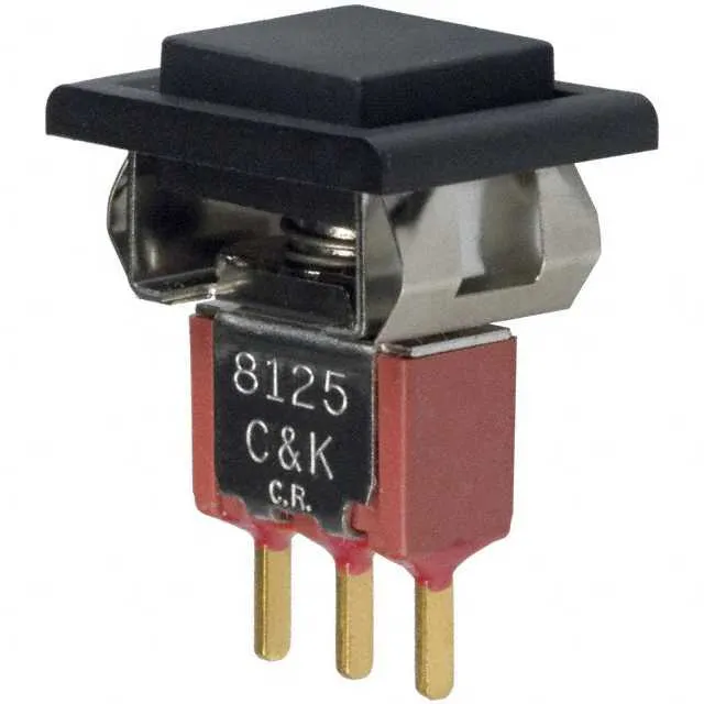 8125J81Z3BE22 (SWITCH PUSH SPDT 0.4VA 20V)