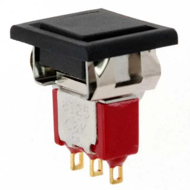 8125J83ZBE22 (SWITCH PUSH SPDT 0.4VA 20V)