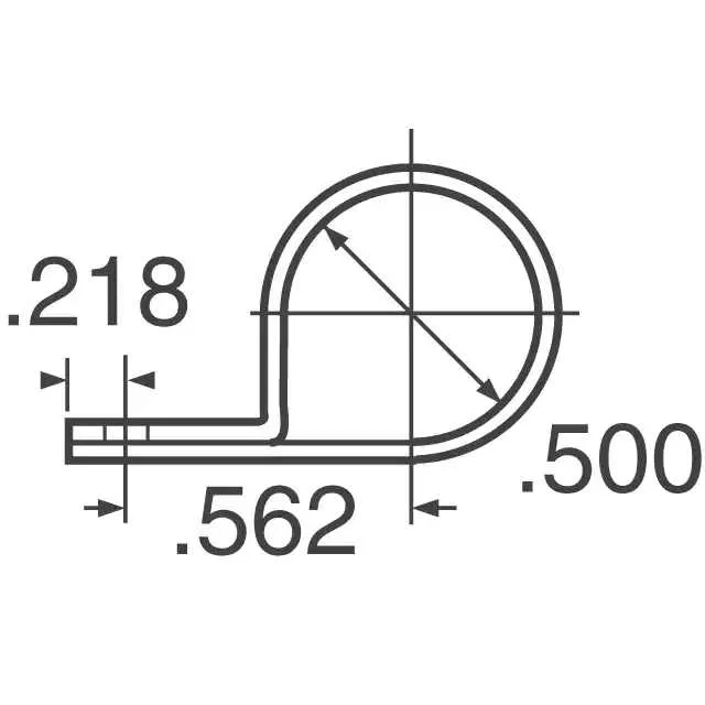 8126 (CBL CLAMP P-TYPE FASTENER)