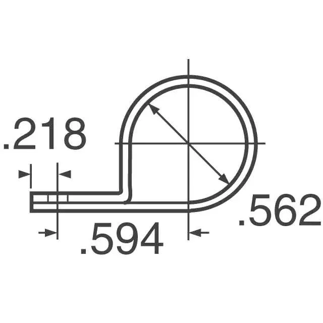 8127 (CBL CLAMP P-TYPE FASTENER)