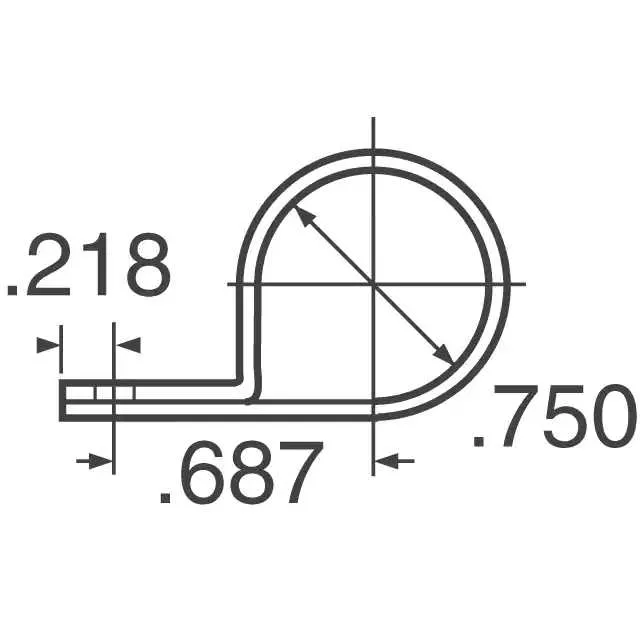 8130 (CBL CLAMP P-TYPE FASTENER)