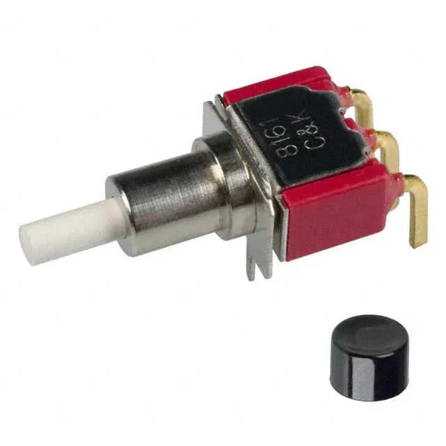 8161SH9ABE2 (SWITCH PUSH SPDT 0.4VA 20V)