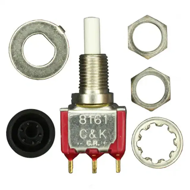 8161SHZGE2 (SWITCH PUSHBUTTON SPDT 6A 120V)