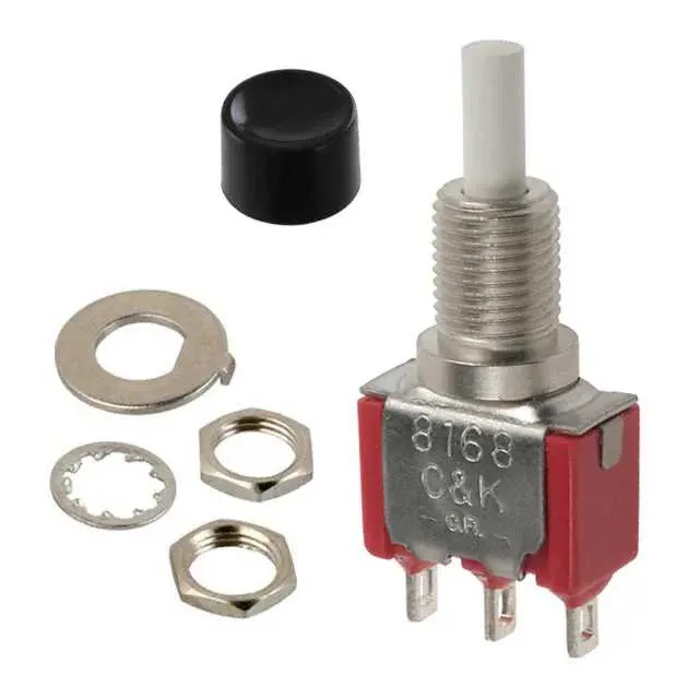 8168S2HZQE2 (SWITCH PUSHBUTTON SPDT 6A 120V)