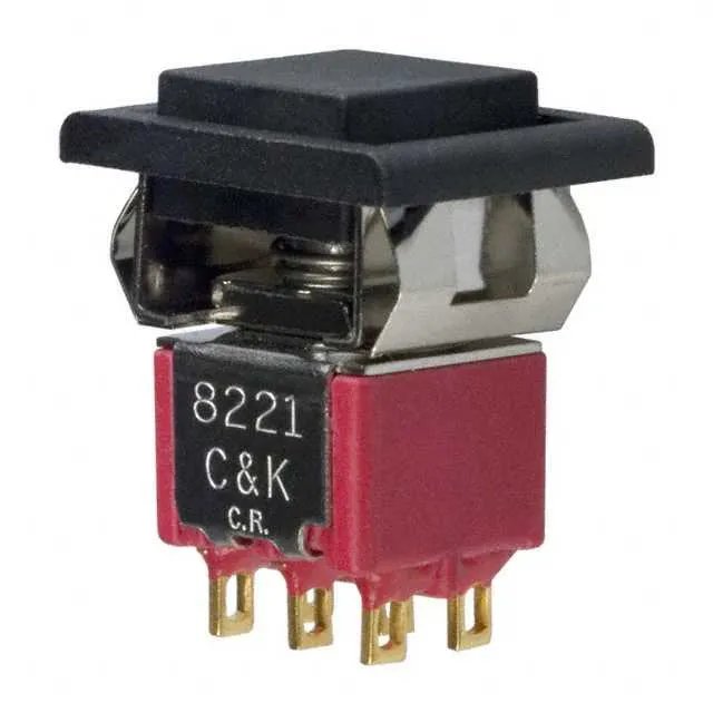 8225J81ZBE22 (SWITCH PUSH DPDT 0.4VA 20V)