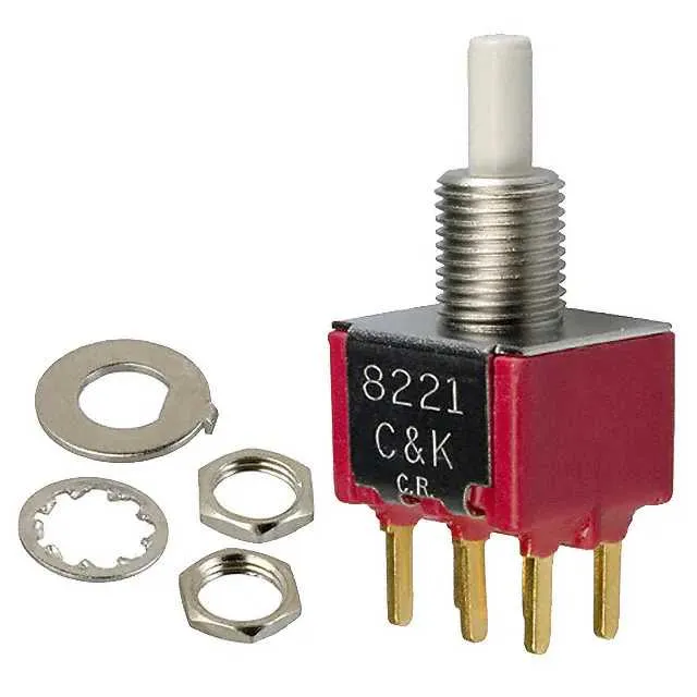 8221SDCGE (SWITCH PUSHBUTTON DPDT 1A 120V)