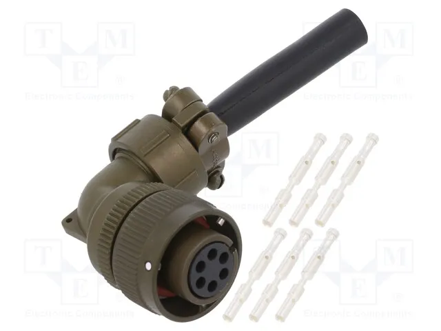 VG95234E-14S-6SN (CONN PLUG FMALE 6POS SILVR CRIMP)