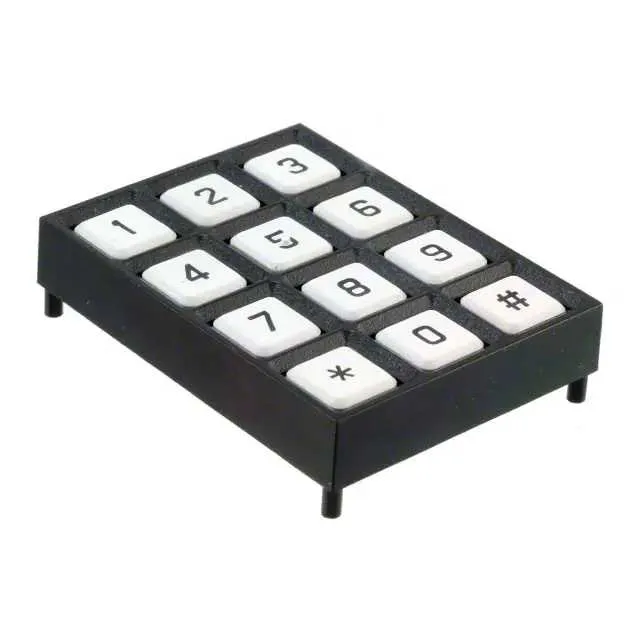 83AB1-102 (SWITCH KEYPAD 12 KEY 0.01A 24V)