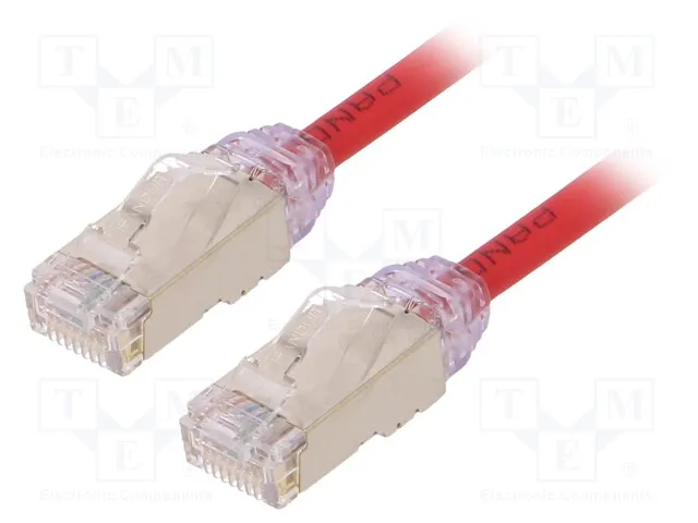 STP28X2MRD (CAT 6A 28AWG SHIELDED PATCH CORD)