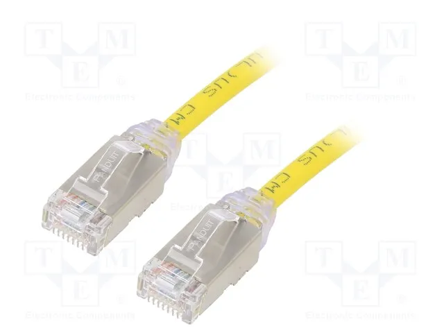 STP28X3MYL (CAT 6A 28AWG SHIELDED PATCH CORD)