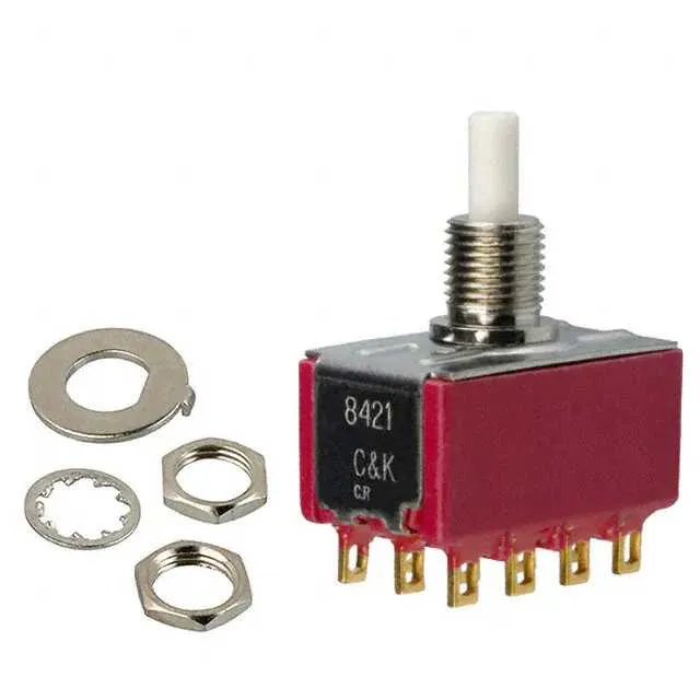 8421SHZGE (SWITCH PUSHBUTTON 4PDT 1A 120V)