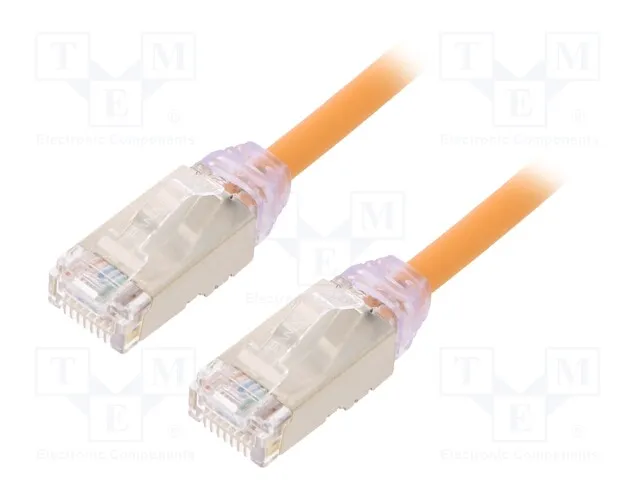 STP28X5MOR (CAT 6A 28AWG SHIELDED PATCH CORD)