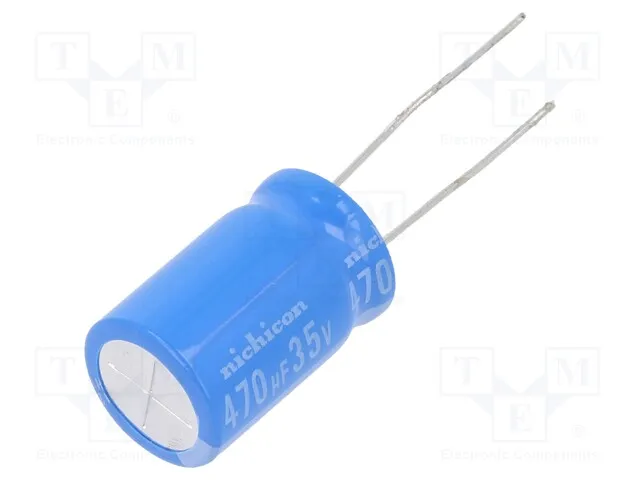 UBT1V471MHD8TO (CAP ALUM 470UF 20% 35V THRU HOLE)