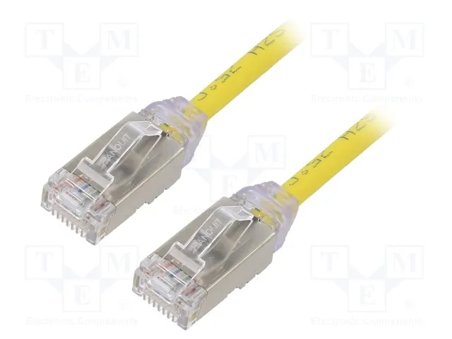 STP28X2MYL (CAT 6A 28AWG SHIELDED PATCH CORD)