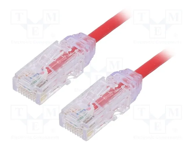 UTP28SP1MRD (COPPER PATCH CORD, CATEGORY 6 PE)