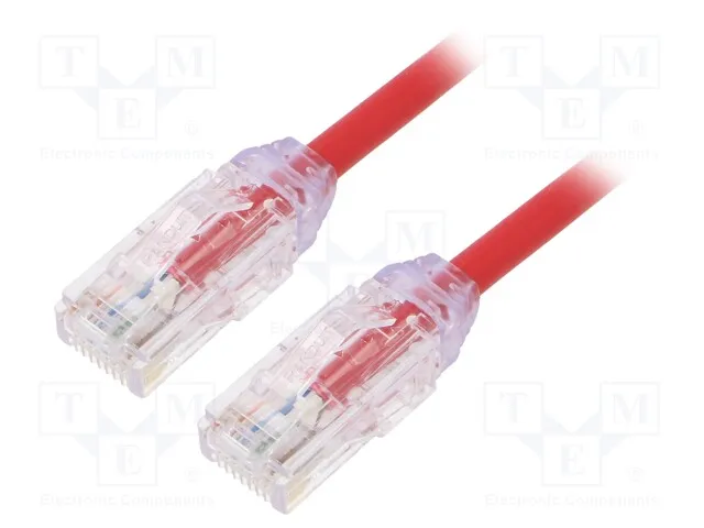 UTP28X0.5MRD (CAT 6A 28AWG UTP PATCH CORD, CM/)