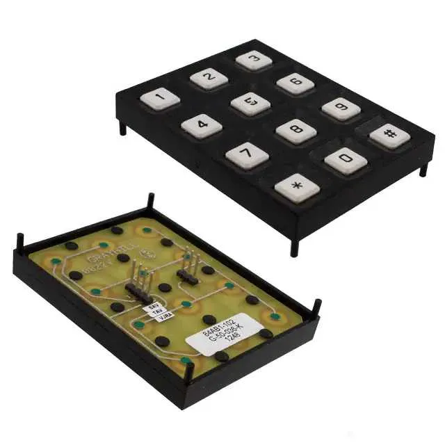 84AB1-102 (SWITCH KEYPAD 12 KEY 0.01A 24V)