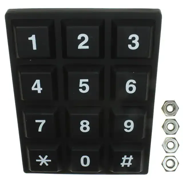84LS-AB2-112-N (SWITCH KEYPAD 12 KEY 0.01A 24V)