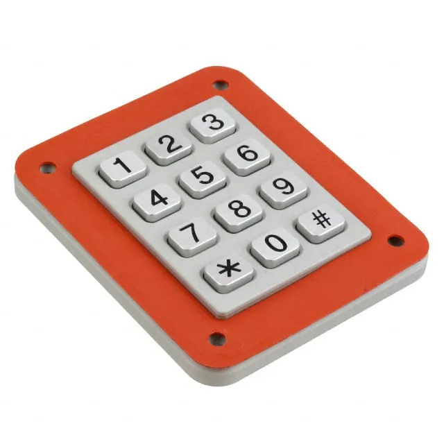 84R-AB2-112-PD (SWITCH KEYPAD 12 KEY 0.01A 24V)