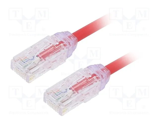 UTP28X3MRD (CAT 6A 28AWG UTP PATCH CORD, CM/)
