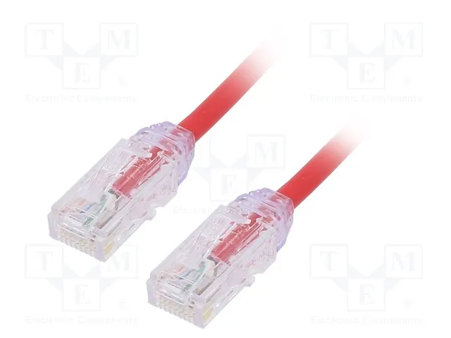 UTP28X1MRD (CAT 6A 28AWG UTP PATCH CORD, CM/)