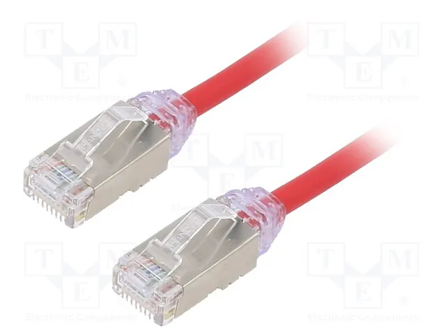 STP28X1MRD (CAT 6A 28AWG SHIELDED PATCH CORD)