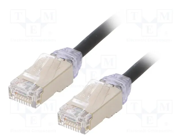STP28X1MBL (CAT 6A 28AWG SHIELDED PATCH CORD)