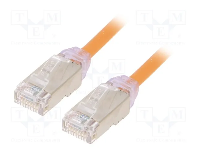 STP28X3MOR (CAT 6A 28AWG SHIELDED PATCH CORD)