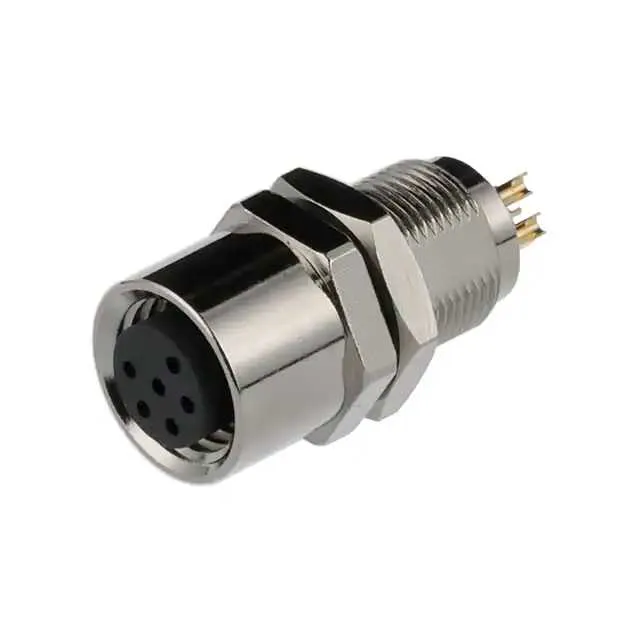855-006-203R004 (CONN PLUG FMALE 6POS GOLD SOLDER)