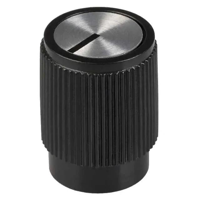 8554 (KNOB KNURLED 0.125 PLAST")