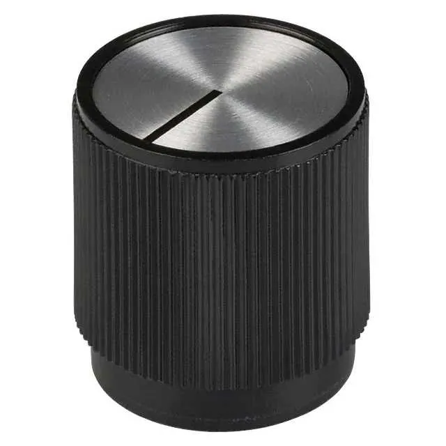 8556 (KNOB KNURLED 0.250 PLAST")