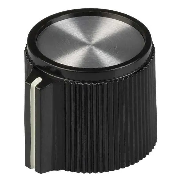 8568 (KNOB KNURLED 0.250 PLASTIC")