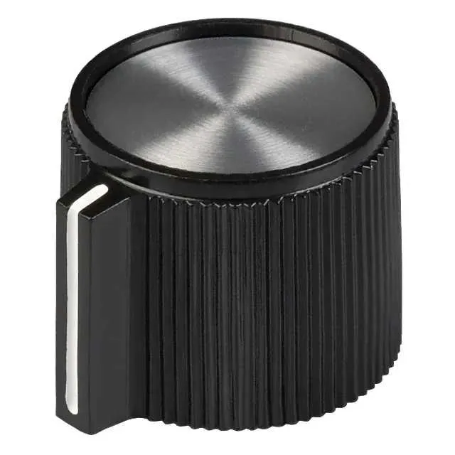 8569 (KNOB KNURLED 0.250 PLASTIC")