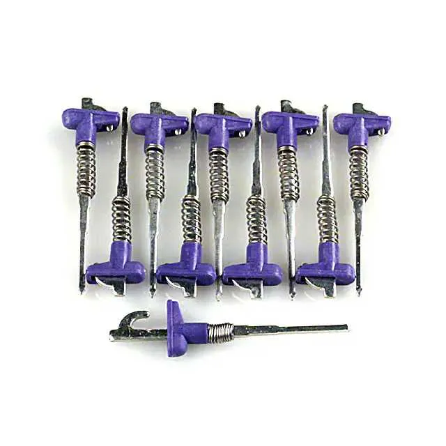 86-1-S-VLT (TERMINAL NAILCLIP 10PK VIOLET)