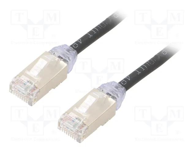 STP28X5MBL (CAT 6A 28AWG SHIELDED PATCH CORD)