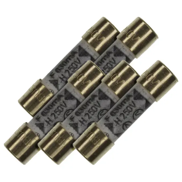 871173 (FUSE CARTRIDGE 630MA 250VAC 5PK)