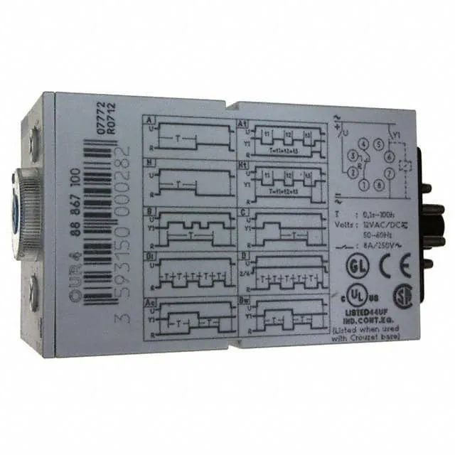 88867100 (RELAY TIME DELAY 100HR 10A 250V)