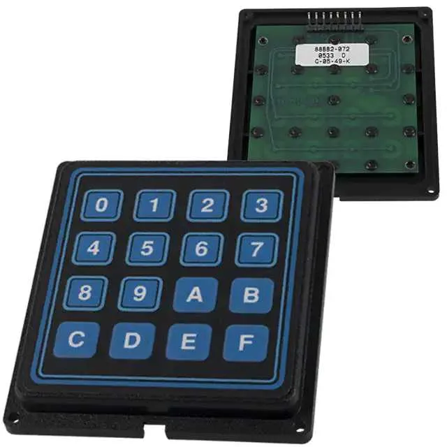 88BB2-072 (SWITCH KEYPAD 16 KEY 0.01A 24V)