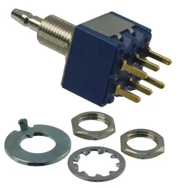 8R2022B-N-Z (SWITCH PUSH DPDT 0.06A 30V)