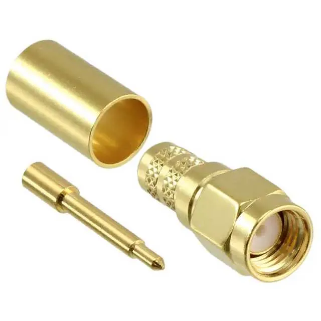 901-10009-RFX (CONN SMA PLUG STR 50 OHM SOLDER)