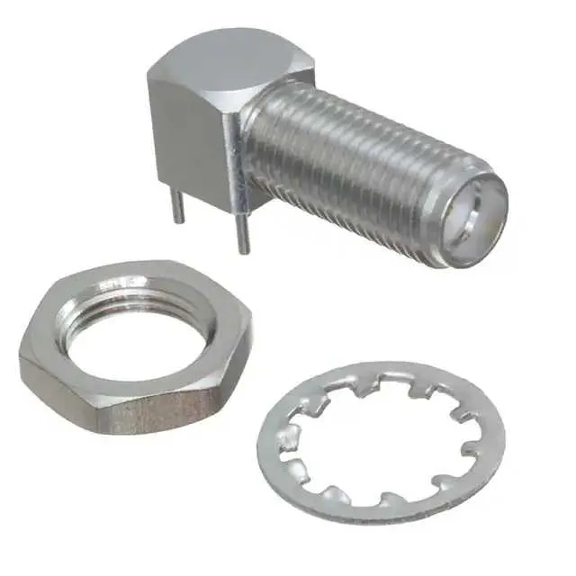 901-10138 (SMA RIGHT ANGLE PCB JACK, BULKHE)