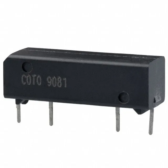 9081-12-00 (RELAY REED SPST 500MA 12V)