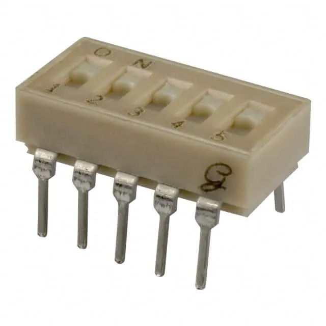 90B05ST (SWITCH SLIDE DIP SPST 25MA 24V)