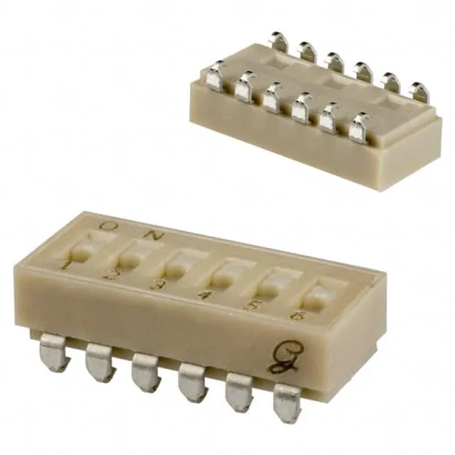 90HBJ06P (SWITCH SLIDE DIP SPST 25MA 24V)