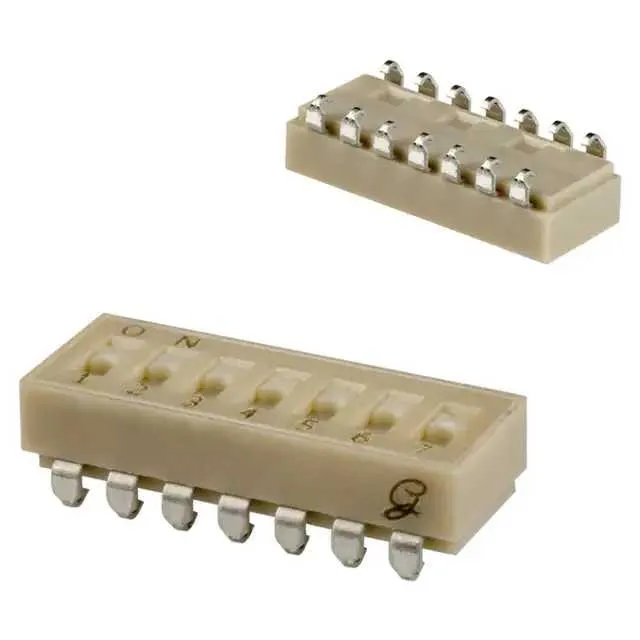 90HBJ07PT (SWITCH SLIDE DIP SPST 25MA 24V)